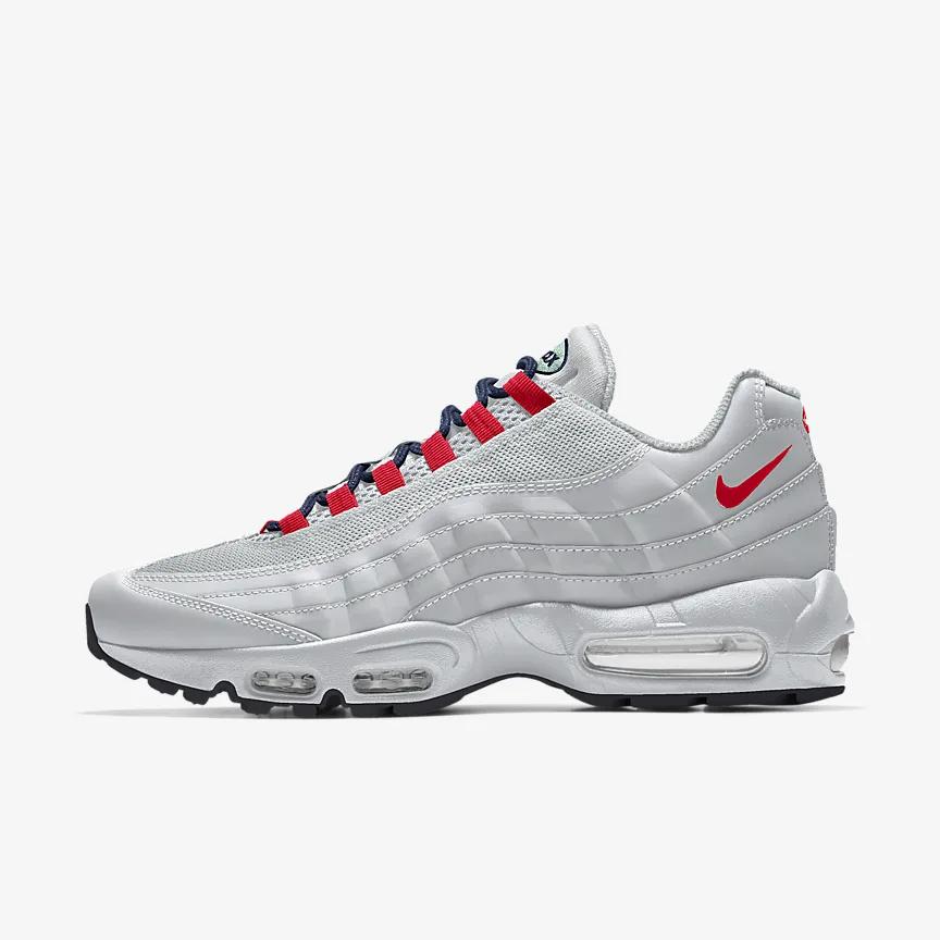 Giày Nike Air Max 95 By You Nữ Trắng Hồng 